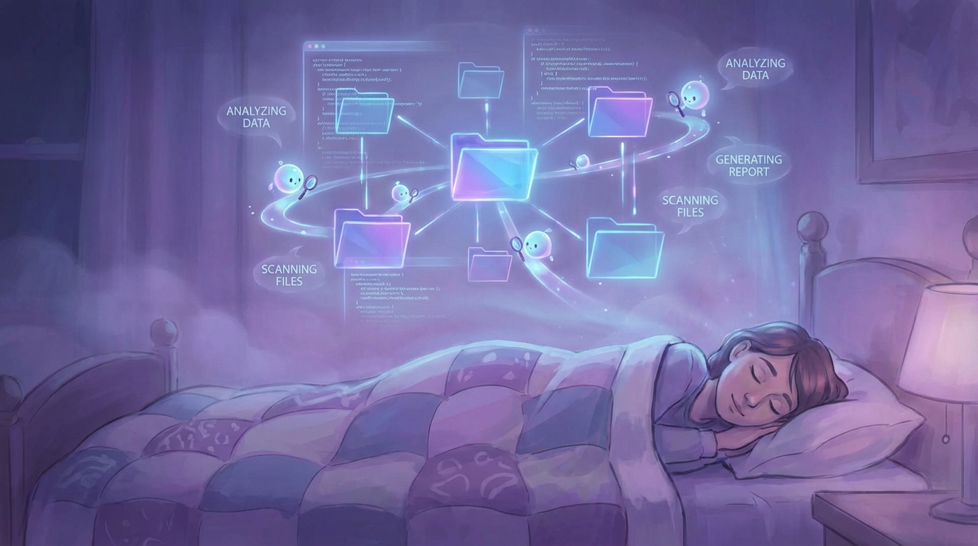 AI agents working while you sleep